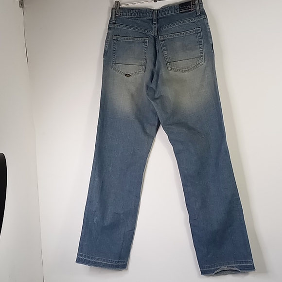 QuikSilver Regular Fit Straight Leg Blue Jeans Size 30x32 - Picture 9 of 16